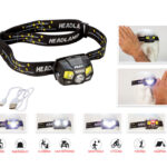 HEAD LAMP WITH SENSOR